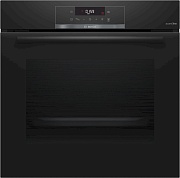 Духовой шкаф Bosch HBA471BB0S (Serie4 / 71 л / до 275 °C / Чёрное стекло / Гриль / Съемные направляющие / Пиролиз / TouchControl / A)