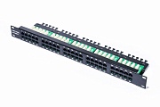 Патч-панель 19" 1U 50xRJ45, cat 3 ,телефонная, универсальная (PCnet)
