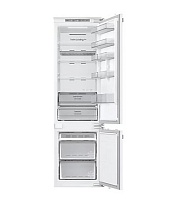 Холодильник встраиваемый Samsung BRB70F30AEF0 (Объем - 298л / Высота - 193.5см / Слайдерное крепл. фасадов / Twin Cooling+ / Wi-Fi / NoFrost) Белый