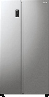 Холодильник Side by Side Gorenje NRR9185EAXL (G600 / Объем - 591 л / Высота - 178,6 см / A++ / Серебристый металлик / No Frost Plus)