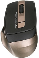 Беспроводная мышь A4Tech Fstyler FG35, оптическая, бронзовый/черный