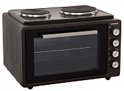 Мини-печь Snaige SN-4237HP BL (37 л/ 1500 Вт/ гриль/ 2 конфорки/ черная) Чёрный