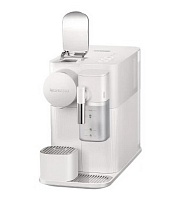 Кофемашина капсульная DeLonghi Lattissima One EN510.W (капсулы Nespresso Original / 1450 Вт / 1.0 л / автоматический капучинатор / 5 напитков) Белый