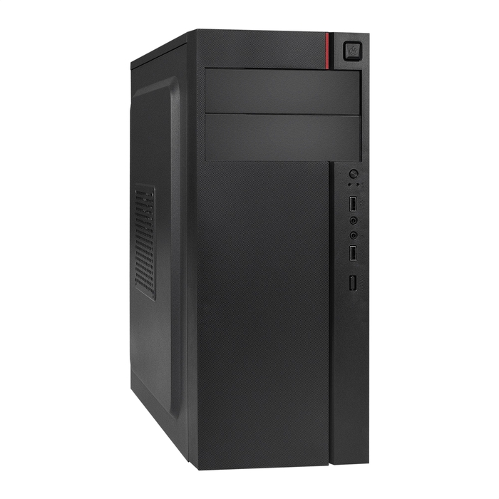 Корпус ExeGate AA-440-AA500 500W 8см ATX - 1*5,25, 2*3.5int,1*2.5int, 2USB2, EX290183RUS