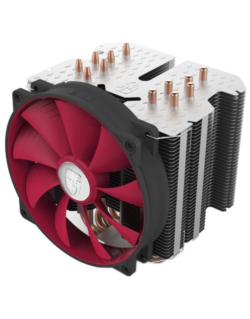 DSP Кулер Deepcool REDHAT Intel LGA1700/20XX/1200/1151/1150/1155, AMD AM4 4-pin 13-31dB Al+Cu, 140 mm,  250W 1079gr