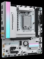 Материнская плата MAXSUN MS-Challenger Z890M WIFI ICE, /LGA 1851, Intel Z890, 2xDDR5, 2xM2, 3xSATA, HDMI+DP, Micro-ATX/(батарея CR2032 не установлена)