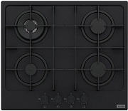 Поверхность газовая Franke FHMA 604 3G DC MB C (Maris / матовый черный / нерж.сталь / чугун. решетки / 4 конфорки / газконтроль / WOK)
