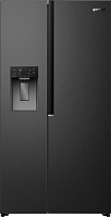 Холодильник Side by Side Gorenje NRS917E61BX (G600 / Объем - 528 л / Высота - 178,6 см / A+ / Чёрная нерж. сталь / диспенсер / No Frost Plus)