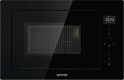 Микроволновая печь встраиваемая Gorenje BM251SG2BG (Superior / Чёрная / 25 литров / ширина - 59,5 см / 900 Вт / Гриль 1000 Вт / AquaClean)