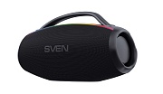 Беспроводная портативная колонка SVEN PS-399 / 100W / TWS / Bluetooth / IPx5 / Батарея 4000mAh / RGB подсветка / Чёрный