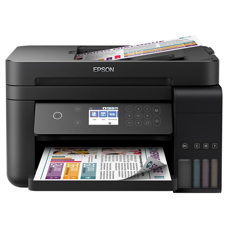 МФУ EPSON L6270/A4/4-цв/СНПЧ/USB+WiFi+Ethernet [Картриджи 101-C13T03V14A/C13T03V24A/C13T03V44A/C13T03V34A]