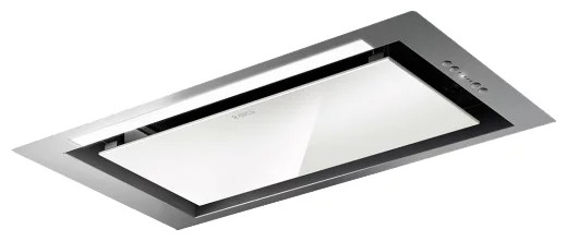 Вытяжка полновстраиваемая Elica Hidden 2.0 IXGL/A/52 (1300 м³/ч / 280 Вт / LED освещение 1x7 Вт / ширина - 52.4 см / белое стекло + нерж.)