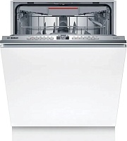 Машина посудомоечная встраиваемая 60 см Bosch SMV4EVX01E (Serie4 / 14 комплектов / 3 полки / расход воды - 9 л / InfoLight / Home Connect / А+++) Белый