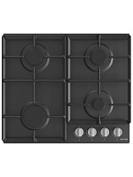 Поверхность газовая Gorenje G641EXB (Essential / Черный / Чугунные решетки / BigSurface)