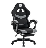 Игровое кресло Defender Runa PRO чёрный/серый, ткань