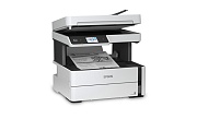МФУ EPSON M3170/A4/автоподатчик/факс/СНПЧ/USB+WiFi+Ethernet RJ-45+Epson Connect [Картриджи C13T01L14A/C13T03P14A] Черный/Белый