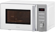 Микроволновая печь KRONA QUANTUM 44 WH/IX (20 л, 800 Вт, переключатели кнопки + поворотный механизм, нерж. сталь/белый)