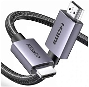 Кабель HDMI - HDMI Ugreen HD153 (4K HDMI M-M, ver 2.0), вилка-вилка, HDMI 2.0, длина - 3 метра