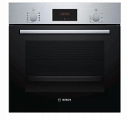 Духовой шкаф Bosch HBF134YS1 (Serie2 / нерж / EcoClean Direct / телескоп / LED-дисплей / 3D-HotAir)