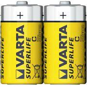 Батарейки Varta R14 2014 SuperLife (BL-2)