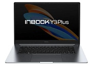 Ноутбук Infinix Inbook Y3 PLUS YL512 (Intel Core i5-1235U 1.3GHz/15.6"/1920x1080/16GB/512GB SSD/Intel UHD Graphics/DOS/Silver/RUS keyb) Серебристый