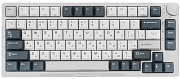 Беспроводная игровая клавиатура Royal Kludge RK-H81, (75%/Механическая/Бир.свитчи), Серая