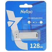 Память USB3.0+TypeC Dual Flash Drive 128Gb Netac U782С [NT03U782C-128G-30PN] 