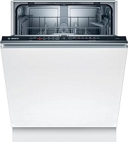 Машина посудомоечная встраиваемая 60 см Bosch SMV2ITX18E (Serie2 / 12 комплектов / 2 полки / расход воды - 10,5 л / InfoLight / Home Connect / А+) Белый