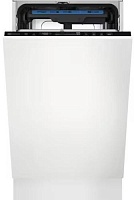 Машина посудомоечная встраиваемая 45 см Electrolux EEG63410L (10 комплектов / 3 полки / расход воды - 9,9 л / TimeBeam / А+++)