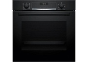 Духовой шкаф Bosch HBG537FB4 (Serie6 / 71 л / до 275 °C / чёрное стекло / Гриль / Телескоп. напр. (x1) / EcoClean Direct задняя стенка / SoftClose)