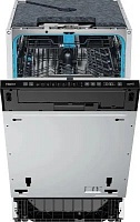 Машина посудомоечная встраиваемая 45 см Haier HDWE11-594RU (11 комплектов / 3 полки / расход воды - 10 л / Aquastop / А)