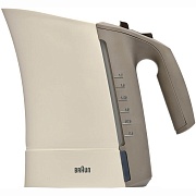Чайник Braun Multiquick 3 WK300 (2200Вт / 1,7л / пластик / кремовый) Кремовый