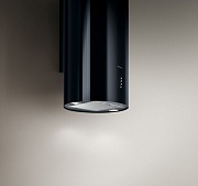 Вытяжка островная JET AIR PIPE ISLAND BL/A/43 (1200 м³/ч / 250 Вт / LED освещение 2 x 3 Вт / ширина - 43 см / Матовый чёрный)