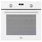 Духовой шкаф Haier HOX-P06HGW (76 л / Белое стекло / Гриль / Телескоп.напр.(x1) / Эмаль легкой очистки / A) Белый