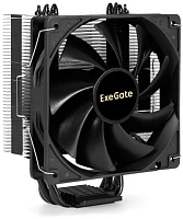 Кулер ExeGate Dark Magic EE400XL-PWM, TDP 140, Fan 120mm, 800-2400RPM, Hydro bearing, 4pin, 11-37db