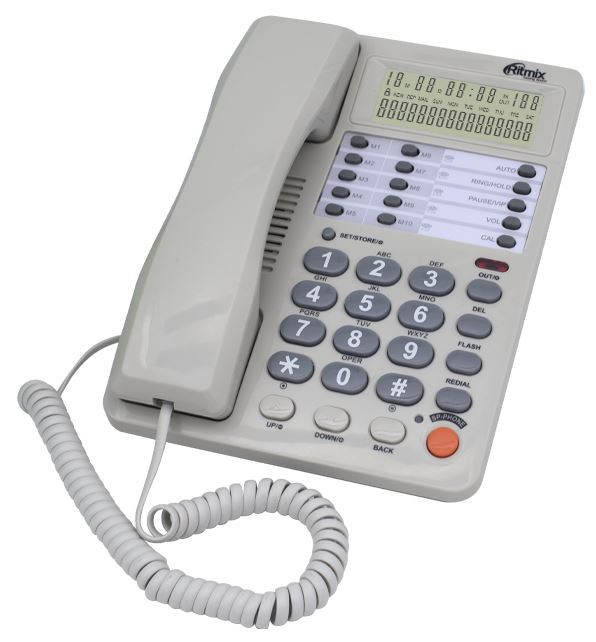 Телефон Ritmix RT-495 white