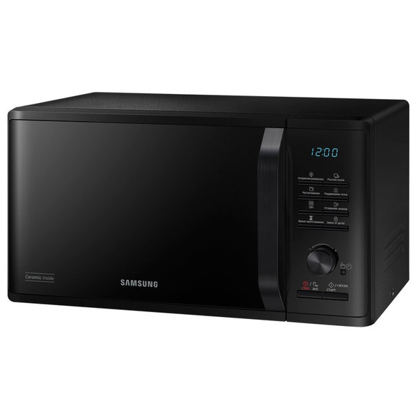 Микроволновая печь Samsung MS23K3515AK (23 л, 800 Вт, переключатели поворотный механизм, кнопки, дисплей, черный)