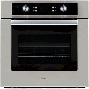 Духовой шкаф KRONA BELCANTO 60 IX (76л / до 250 °C / Нерж. сталь / Традиционная очистка / Гриль / Телескоп. направляющие (x1) / А)