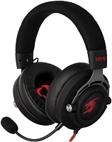 Проводные игровые наушники Defender Aspis Pro, (объемный звук 7.1, провод 2 м), Черные