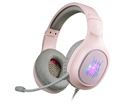 Компьютерная гарнитура Defender Fury, (кабель 1.8 м/ 2 x 3,5-мм джек, 4-пиновый разъем 3,5-мм джек, USB), Розовые