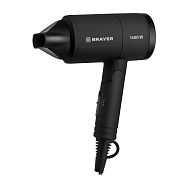 Фен Brayer BR3040 (компактный / 1400 Вт / 2 режима / шнур - 1.8 м) 