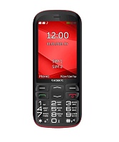 Телефон мобильный teXet TM-B409, чёрно-красный Чёрно-красный