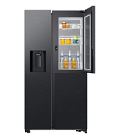 Холодильник Side by Side Samsung RH65DG54M3B1 (Объем - 628л / Высота -178см / Чёрный / NoFrost / Диспенсер, ледогенератор / Wi-Fi) Чёрный