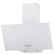 Вытяжка наклонная KRONA HELGA 600 white PB (950 м³/ч / 100 Вт / LED освещение 2x1 Вт / ширина - 59.6 см / белый / стекло) Белый