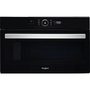 Микроволновая печь встраиваемая Whirlpool AMW 730/NB (Чёрное стекло / 31 литр / ширина - 59,5 см / 1000 Вт / Гриль 800 Вт / JetDefrost 3D) Чёрный