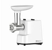 Мясорубка Sakura SA-6429W (1500 Вт / 0,9кг/мин / реверс / 2 насадки / белый)