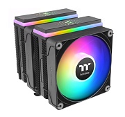 Кулер Thermaltake ASTRIA 600 ARGB Lighting Soc-AM5/AM4/1150/1151/1155/1156/1200/1700/1851/2011/2066 4 pin, TDP 265W, 2xfan 120 mm, PWM, 26,8db Black 