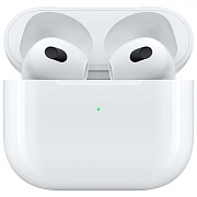 Беспроводные TWS наушники с микрофоном Apple Airpods 3 EU (с Lightning зарядным кейсом) Белый