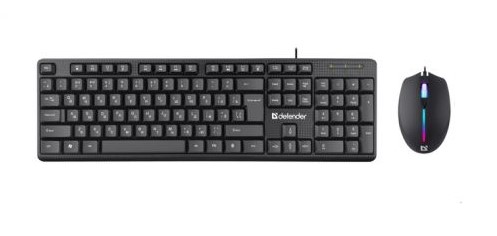 Комплект клавиатура + мышь DEFENDER TRIUMPH C-991 RU  /45991/-0