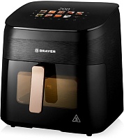 Аэрогриль Brayer BR2057 (2200 Вт, 8,5 л, упр. - сенсорное, программ - 10, таймер на - 60 мин)